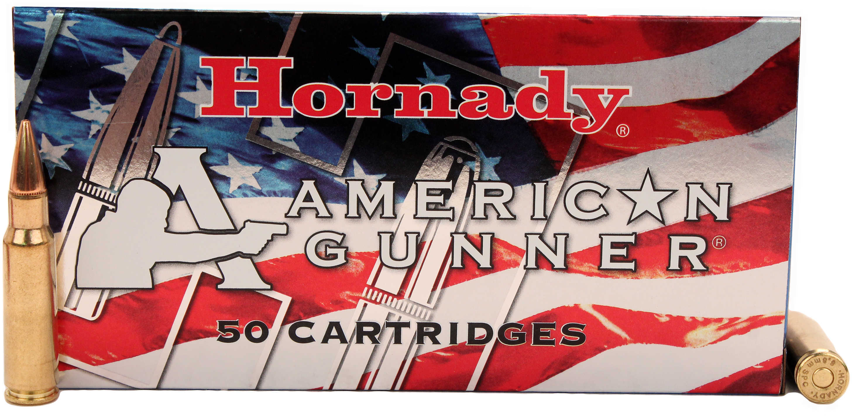 6.8mm SPC 50 Rounds Ammunition Hornady 110 Grain Hollow Point