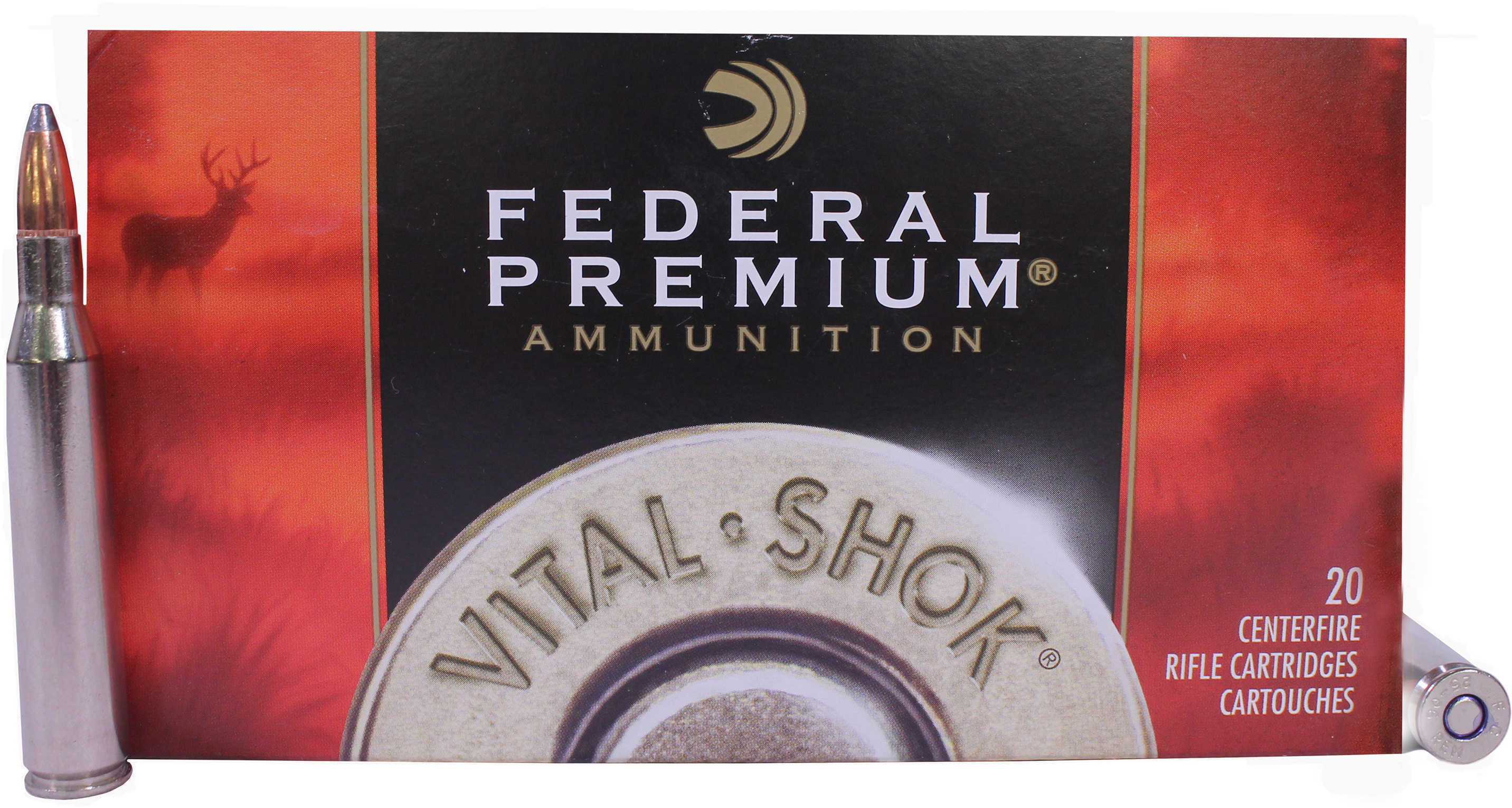 25-06 Remington 20 Rounds Ammunition Federal Cartridge 115 Grain Soft Point