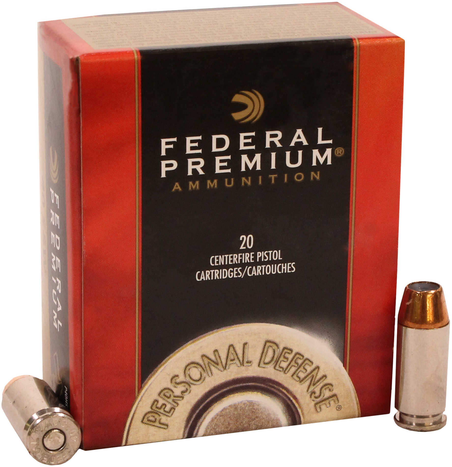 40 S&W 20 Rounds Ammunition Federal Cartridge 155 Grain Hollow Point