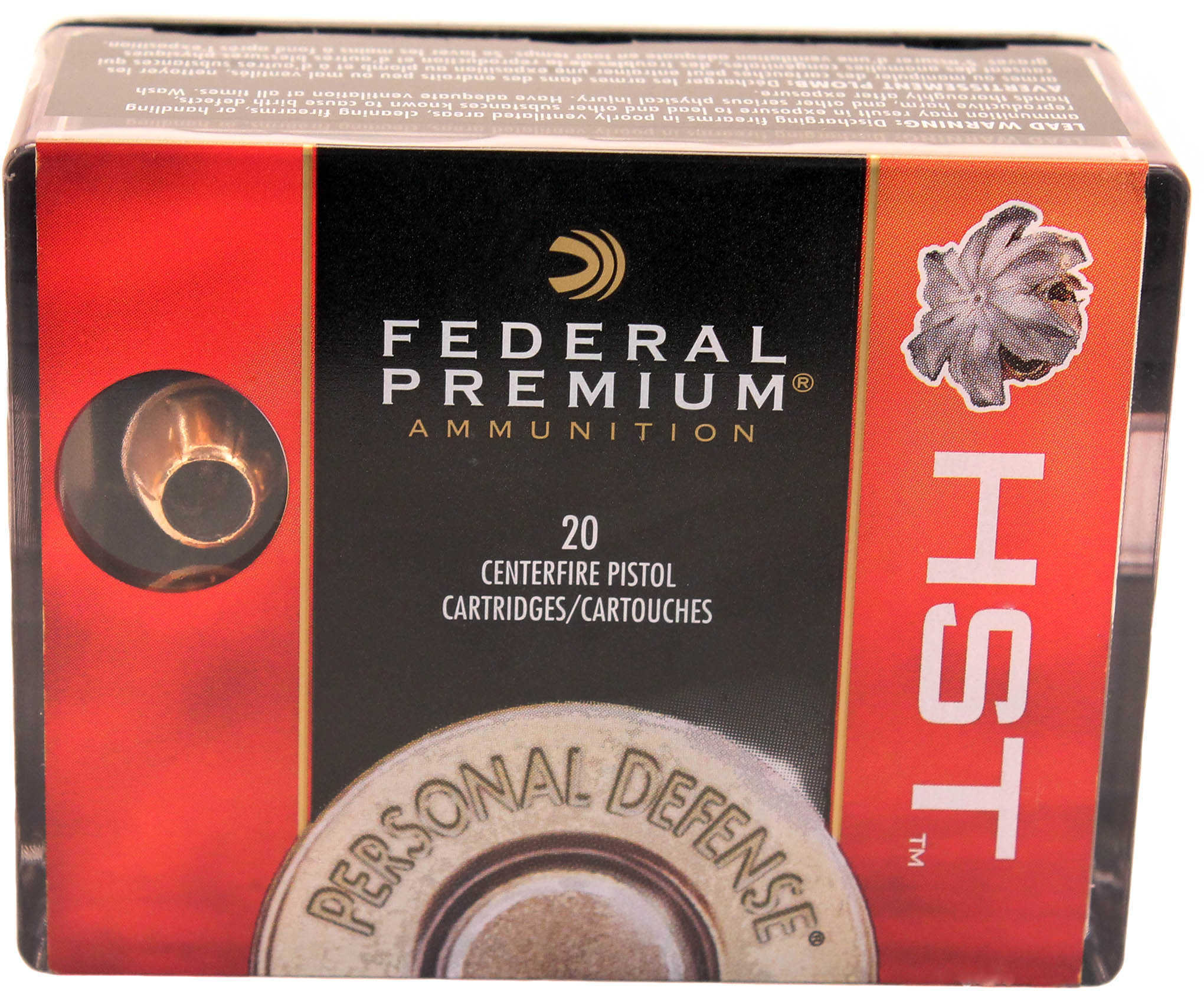 45 ACP 20 Rounds Ammunition Federal Cartridge 230 Grain Hollow Point