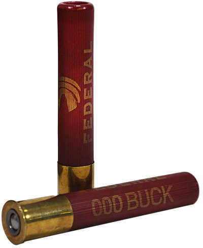 410 Gauge 20 Rounds Ammunition Federal Cartridge 3" 5 Pellets Lead #000 Buck