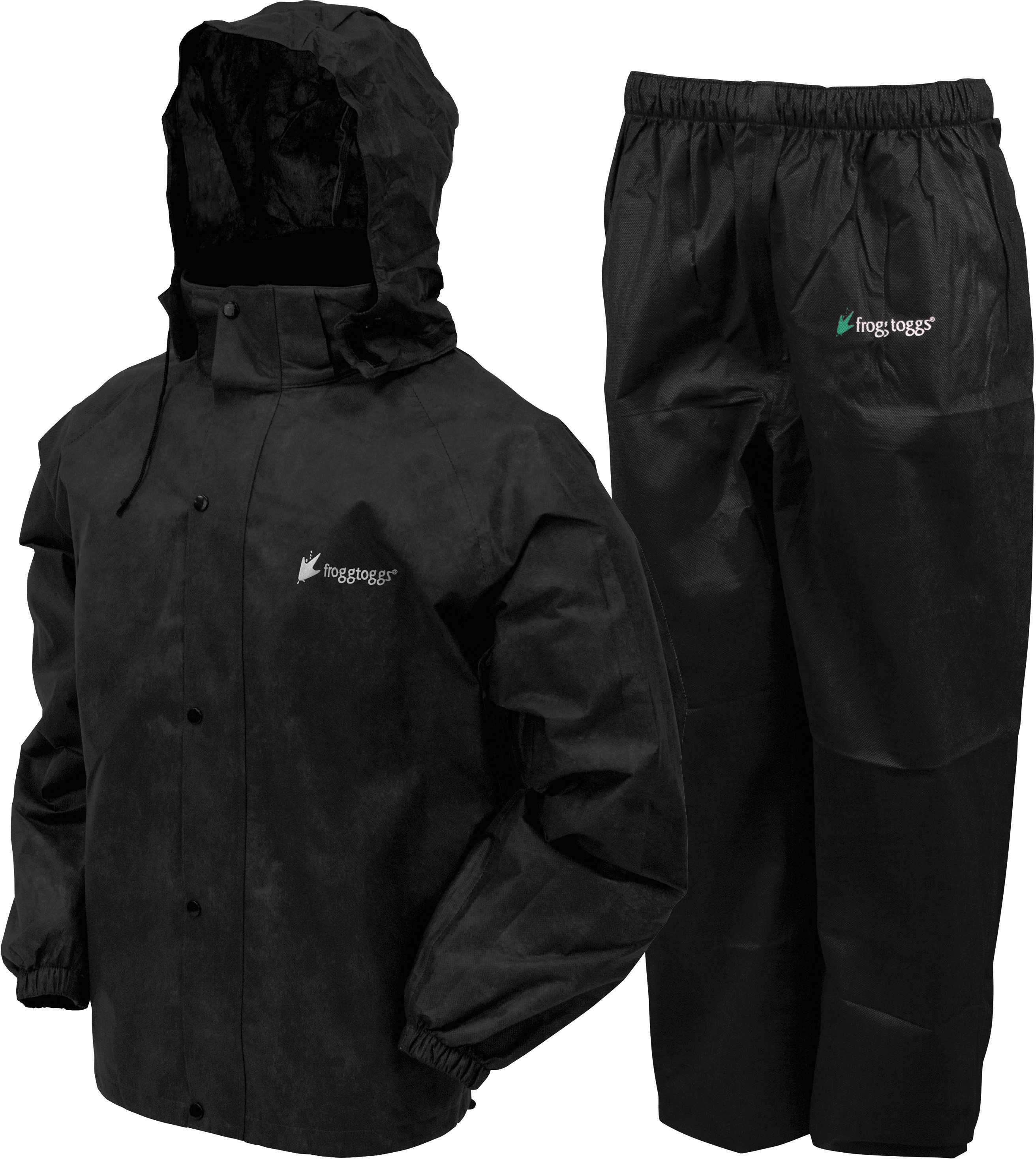 Frogg Toggs All Sport Rain Suit Size XL, Black