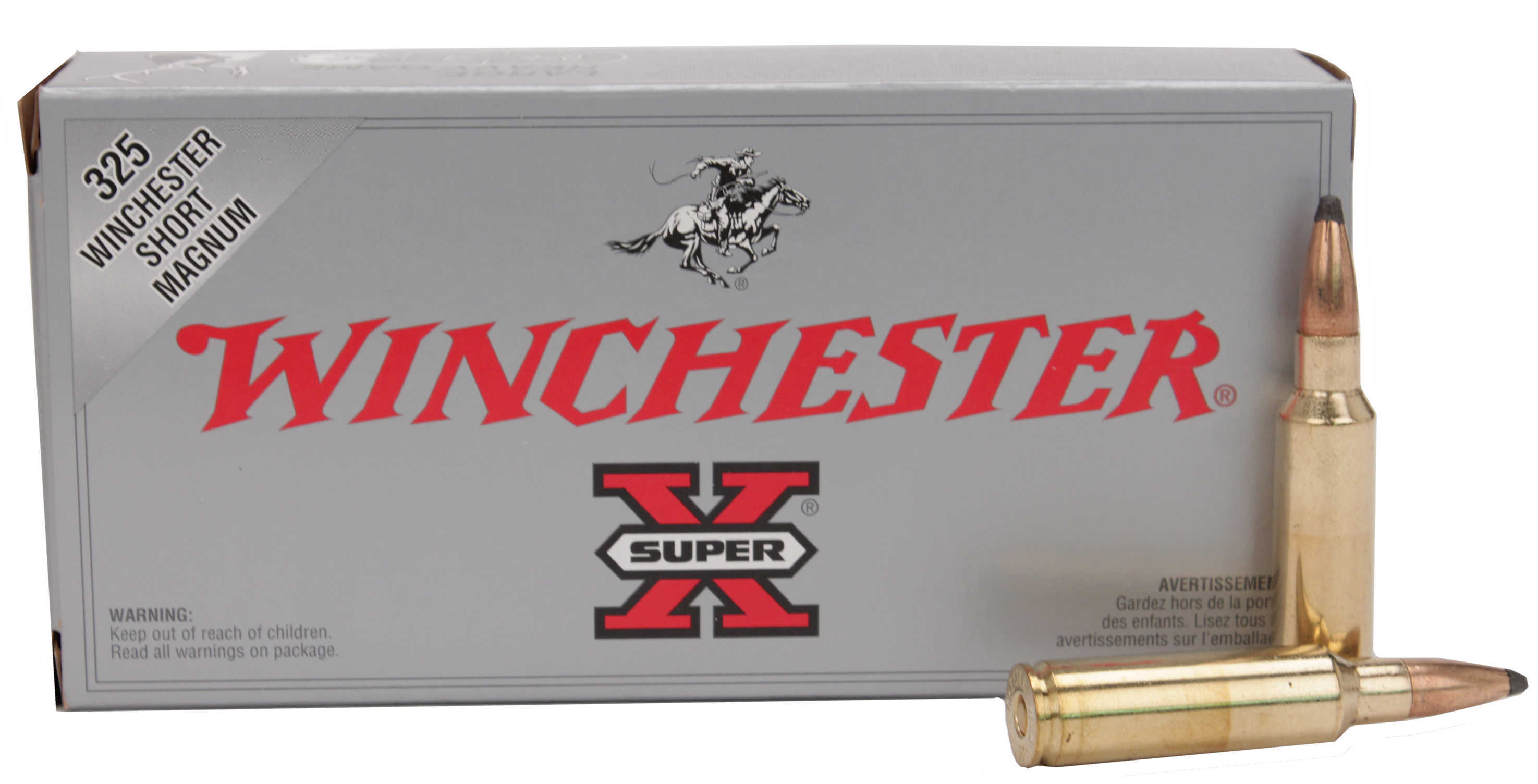 325 Winchester Short Magnum 20 Rounds Ammunition Winchester 220 Grain Soft Point