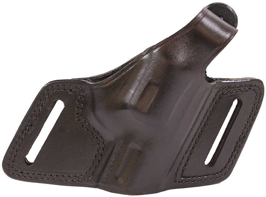 Bianchi 5 Black Widow Leather Holster Plain Size 01 Right Hand 15706