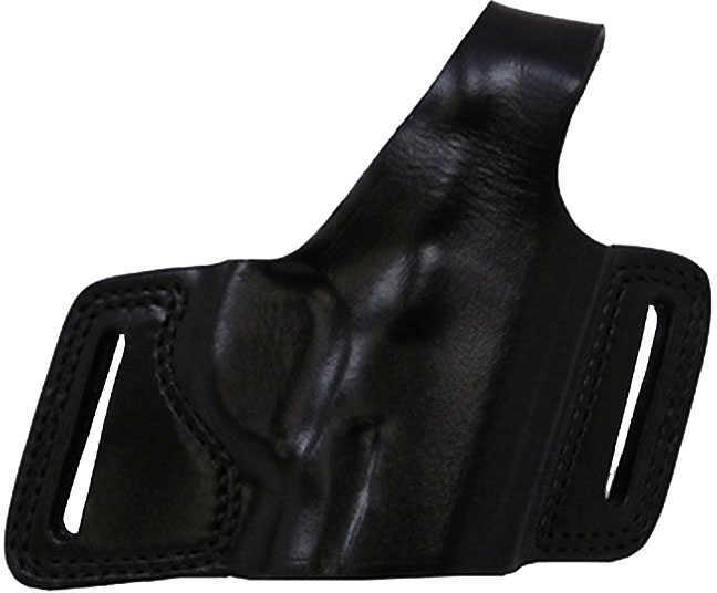 Bianchi 5 Black Widow Leather Holster Plain Size 10 Right Hand 15714