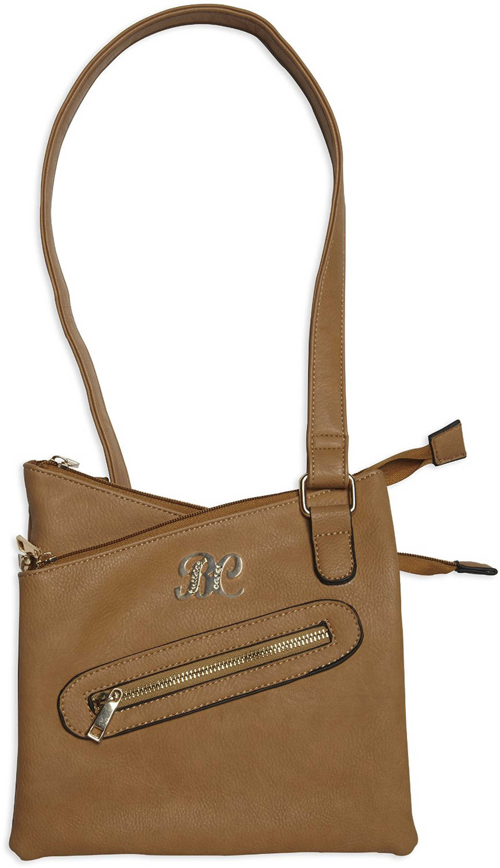 Bulldog Cases Concealed Carrie Purse Cross Body Style Tan