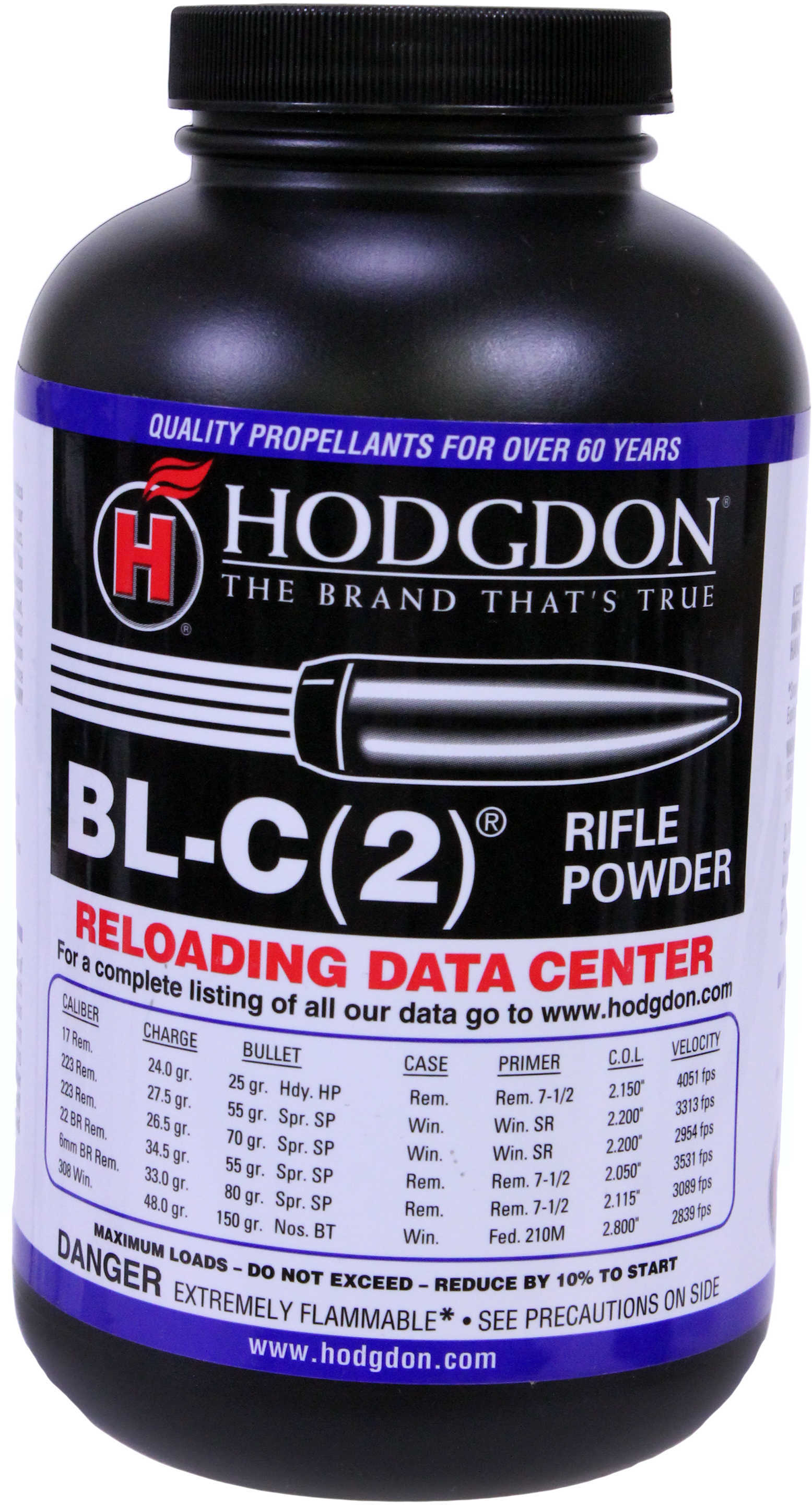 Hodgdon Powder BL-C(2) Smokeless 1 Lb