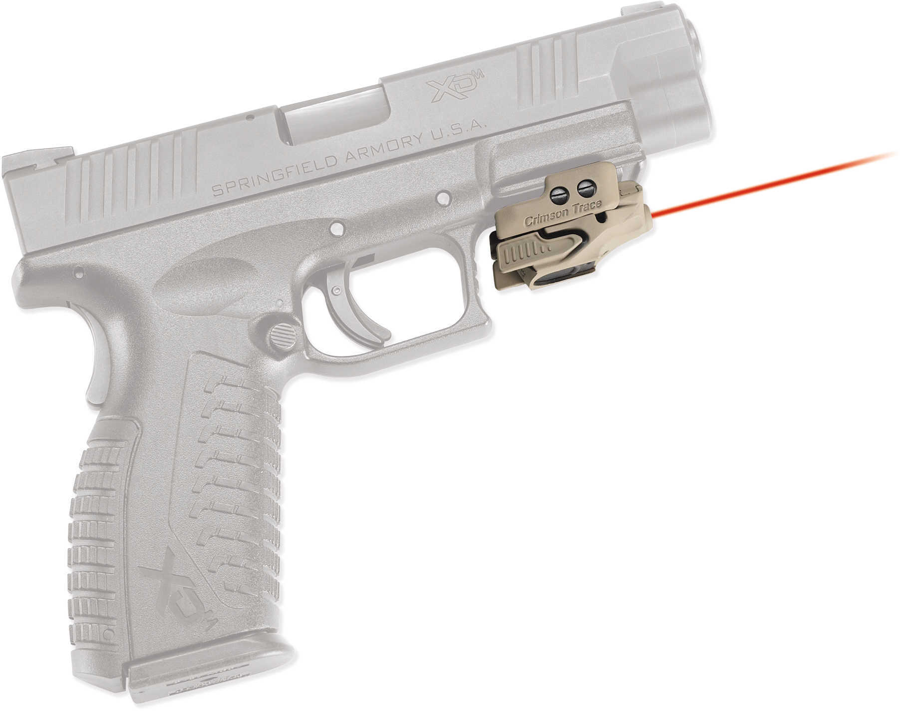 Crimson Trace Corporation RailMaster Laser Universal Tan Mount System For Custom Fit On All Sizes Cm