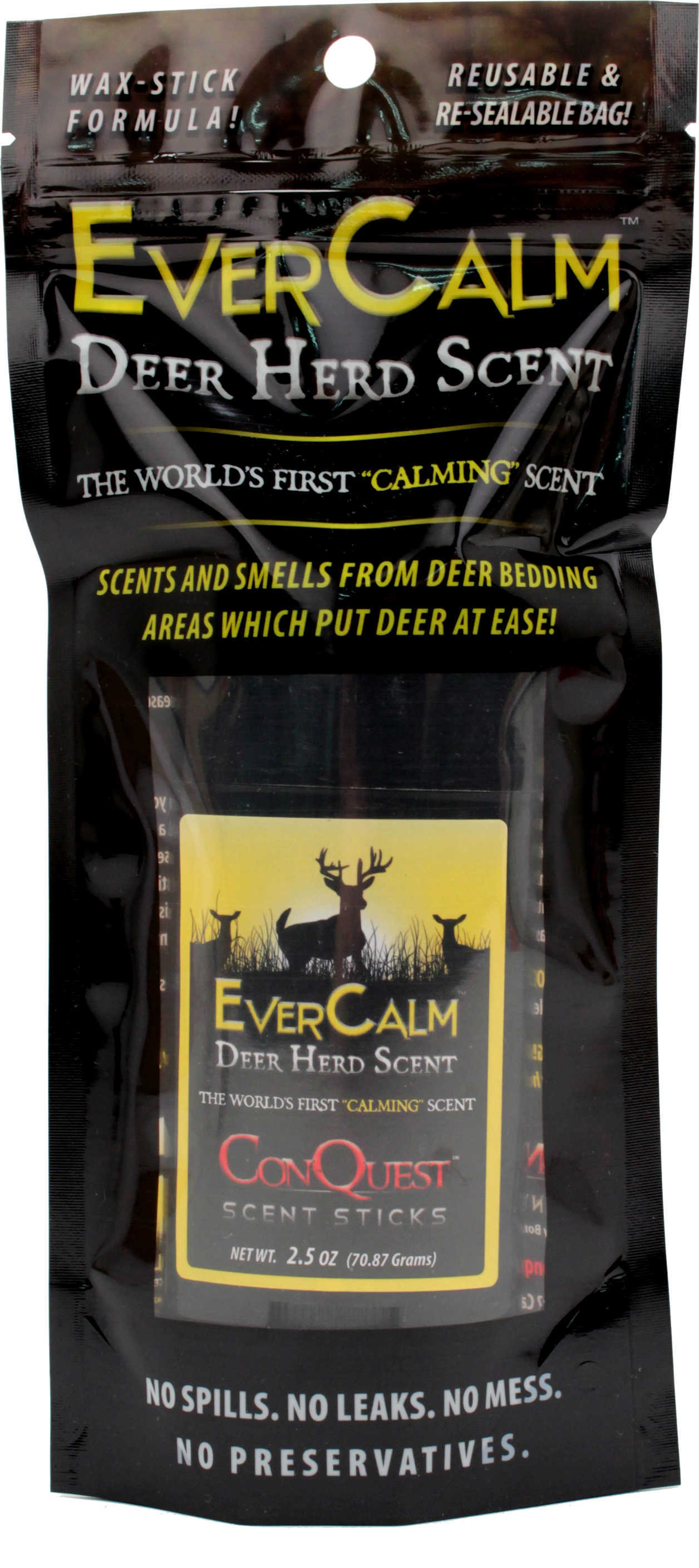 Conquest Scents Deer Lure Ever Calm Herd 2.5Oz Stick