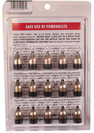 Powerbelt Bullets Platinum AeroTip 50 Caliber (Per 15) 270 Grains AC1553AT-img-2