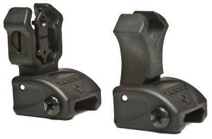 Diamondhead Polymer Sight Set Front And Rear Flip-Up Black