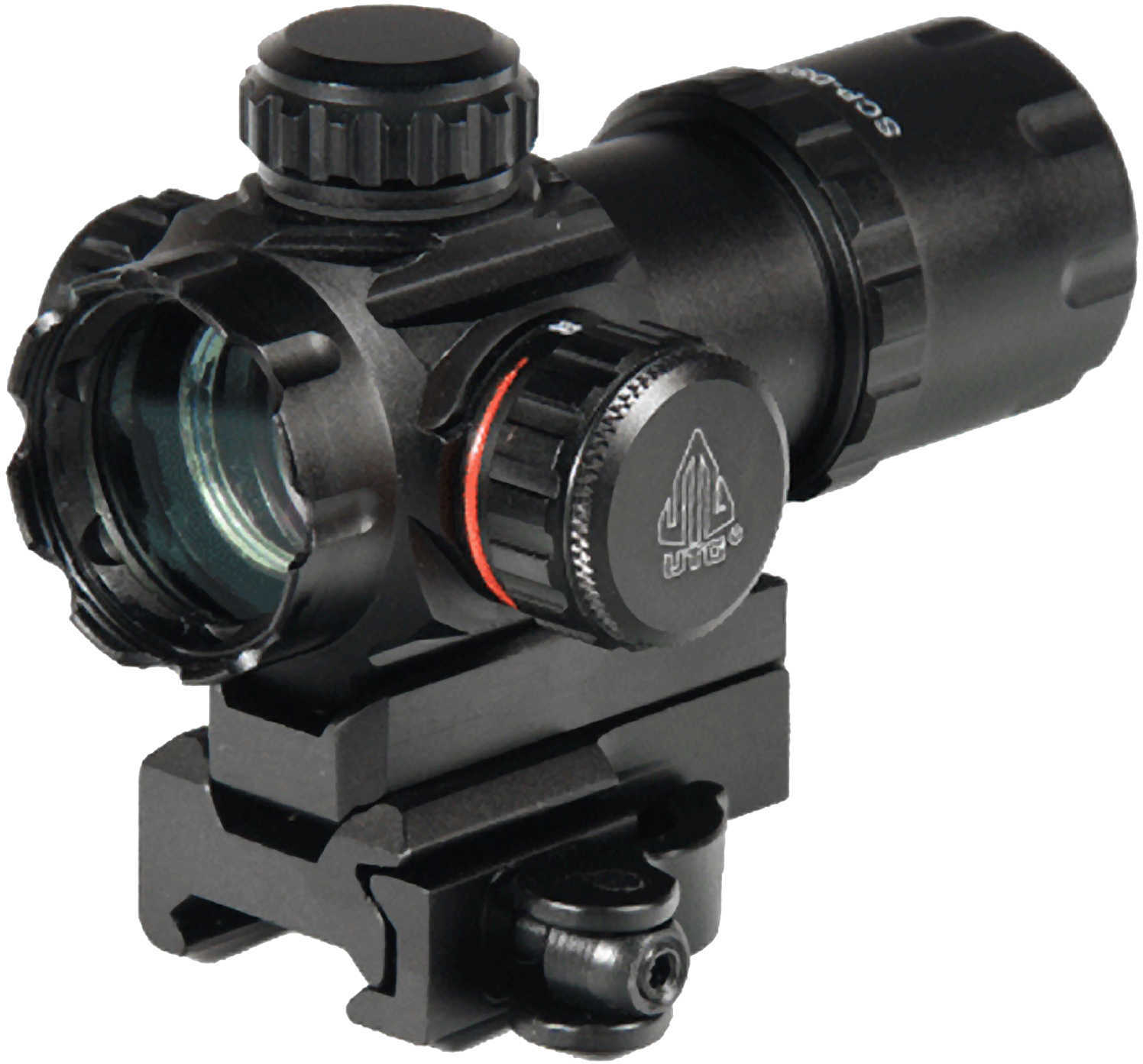 Leapers UTG 3.9" ITA Red/Green CQB Dot Sight With Integral QD Mount Md: SCP-DS3039W