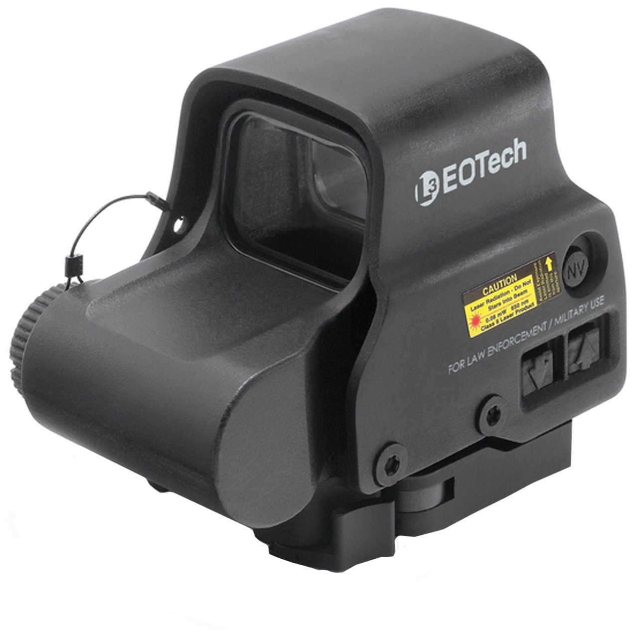 EOTech Side Button Night Vision Compatible Sight 65 MOA Ring And Two 1 MOA Dots Black Cr123 Lithium Battery Quick Discon
