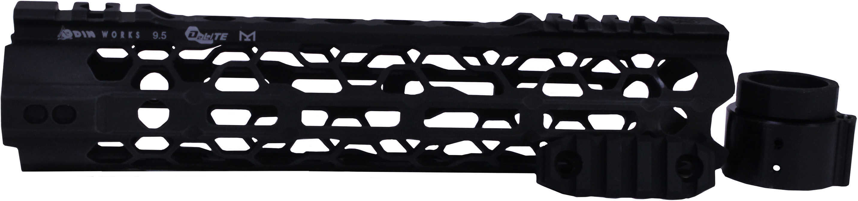 Odin Works Forend O2 Lite MLOK 9.5" Black AR-15