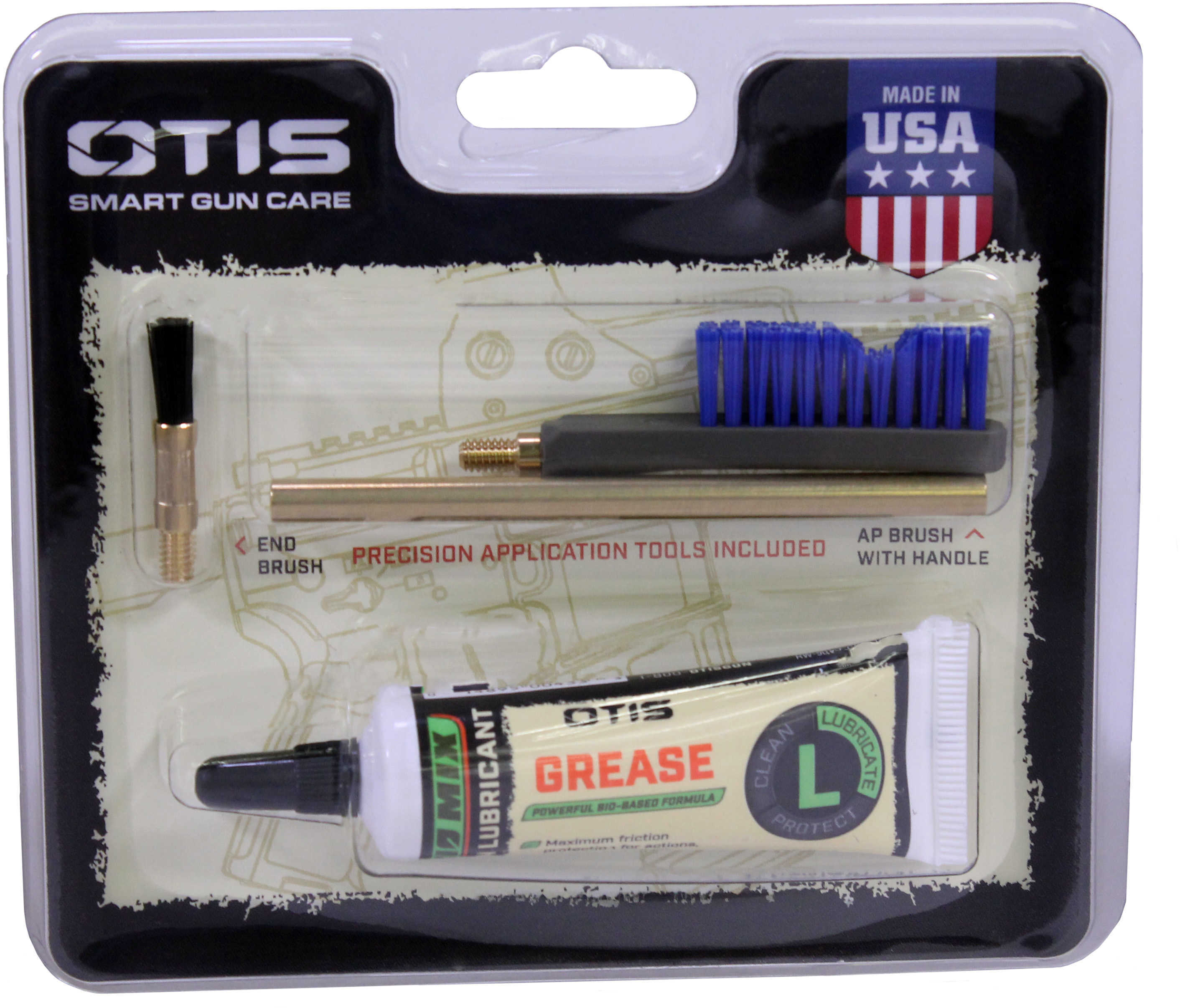 Otis Technologies Grease .5Oz Tube W/Applicator Brushes And Rod