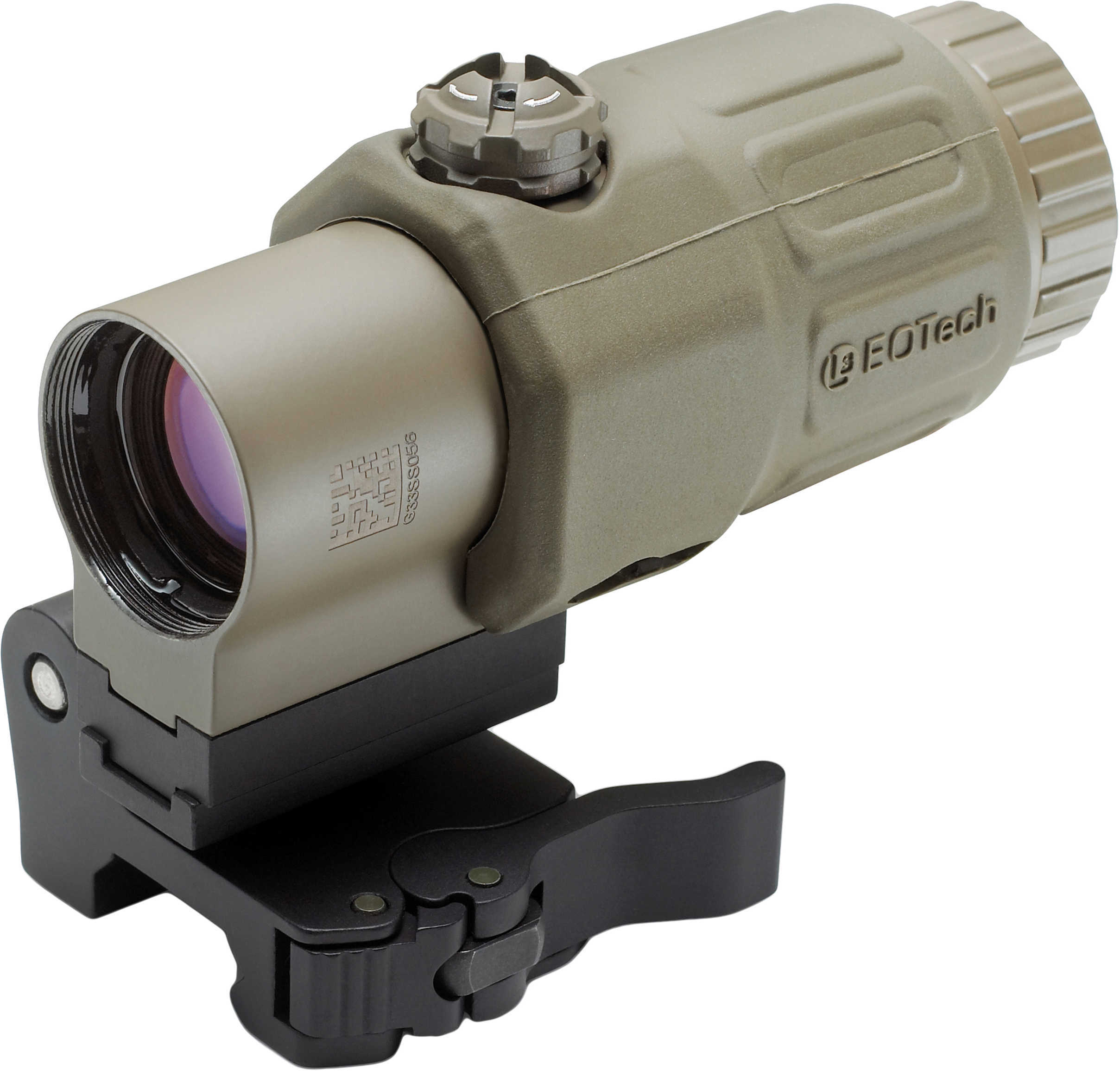 EOTech Holographic Hybrid Sight G33 Magnifier 3X Generation with Switch To Side Mount Tan G33.STS