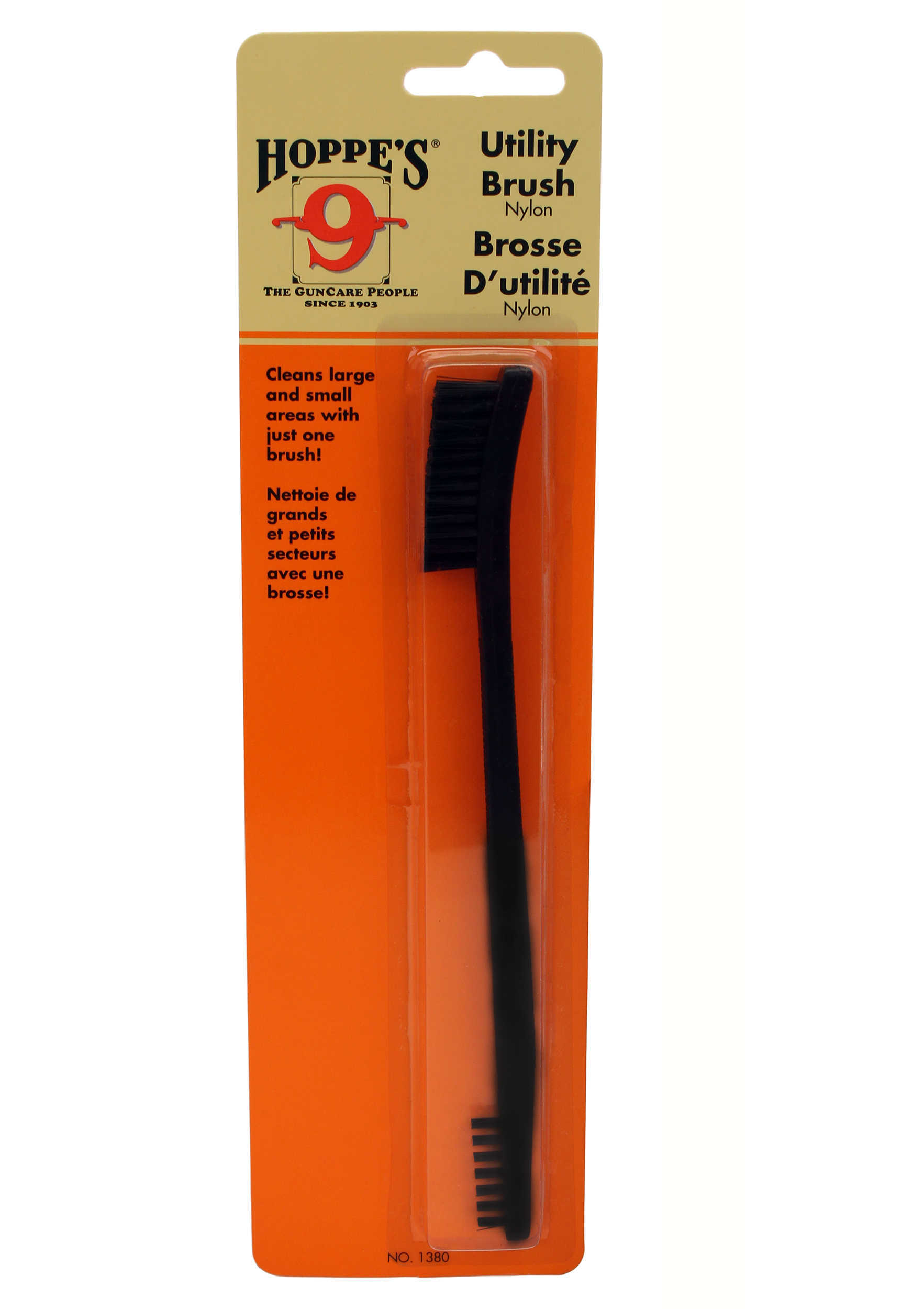 Hoppes Utility Brush Nylon Bristles Md: 1380-img-1