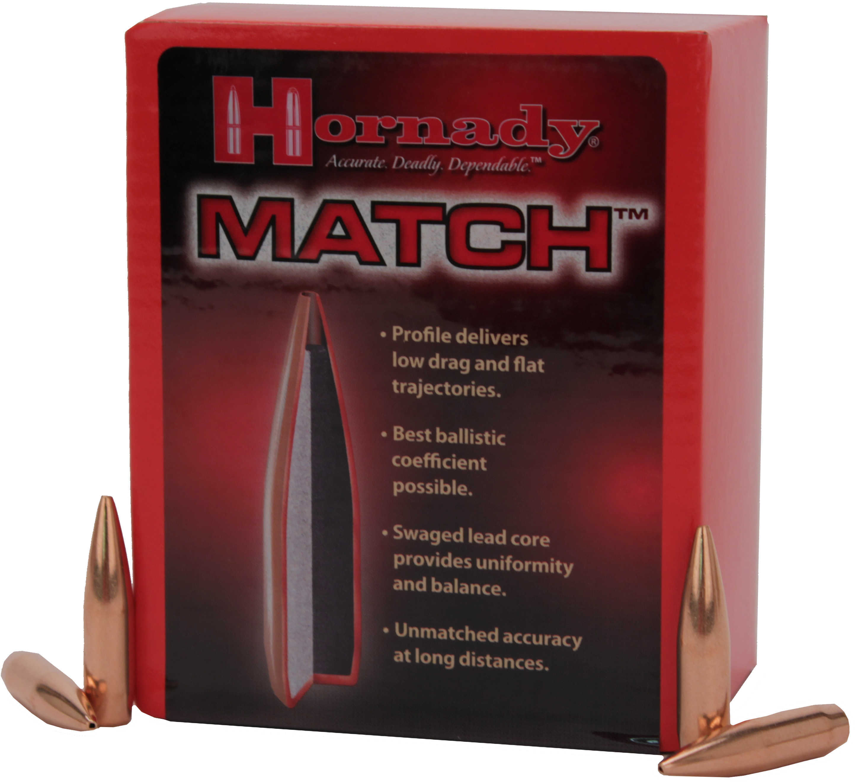 Hornady Bullet .308 195 Bthp Mtch 100 3095