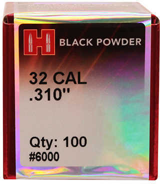 Hornady Lead Balls .310 (32 Caliber) Per 100 6000