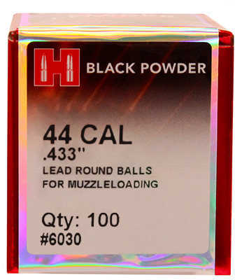 Hornady Lead Balls .433 (44 Caliber) Per 100 6030