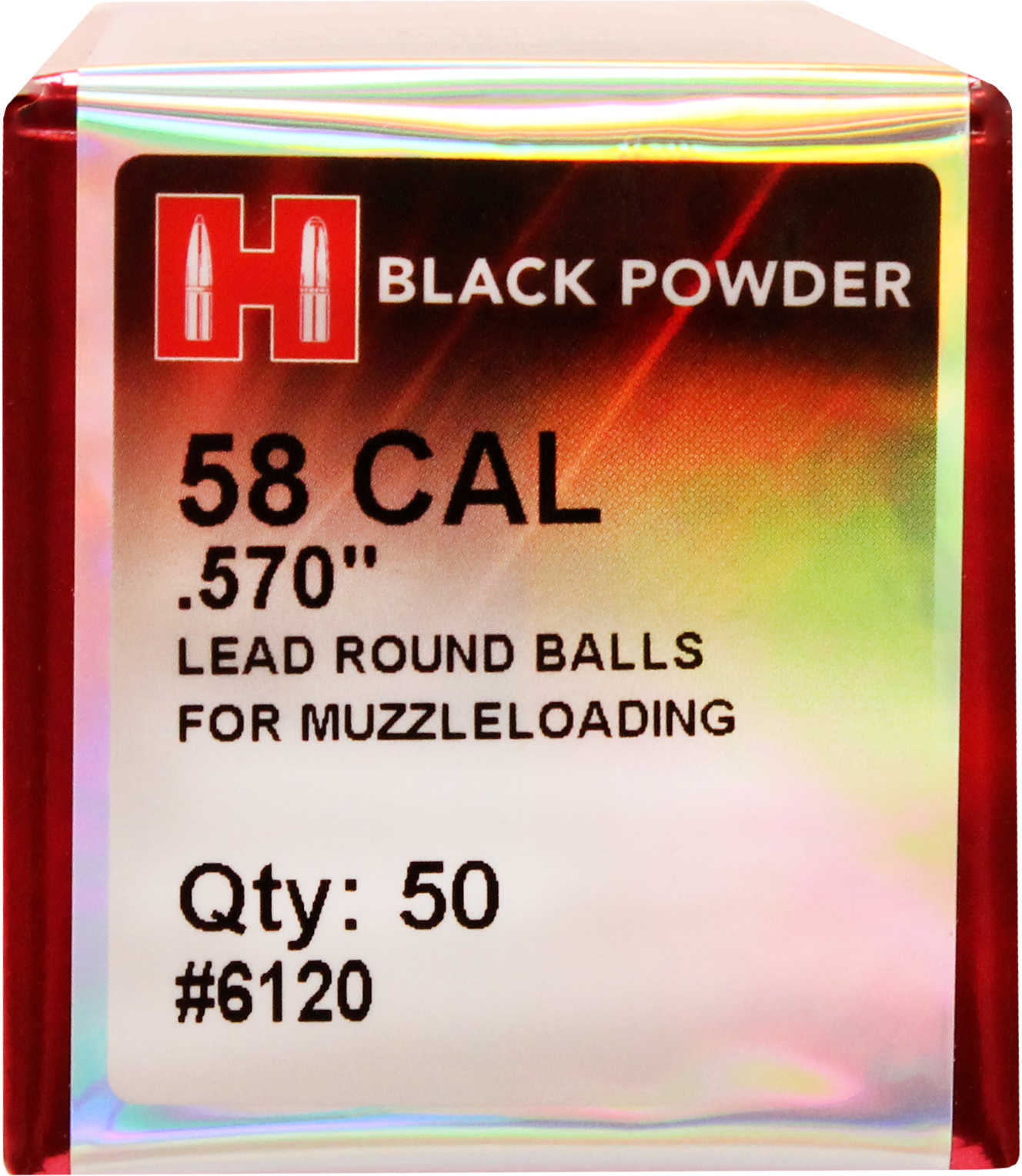 Hornady Lead Balls .570 (58 Caliber) Per 50 6120