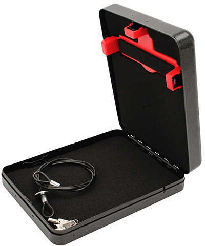 Hornady Tripoint Safe Black Finish with Lock Key & Cable 98152