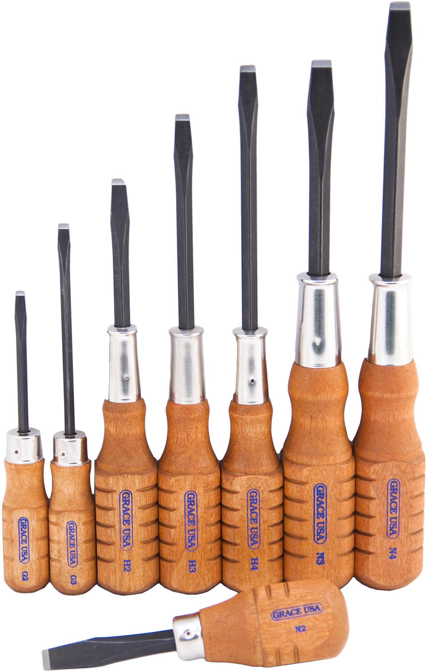 Grace USA Tools Screwdriver Set Original Gun Care Of 8