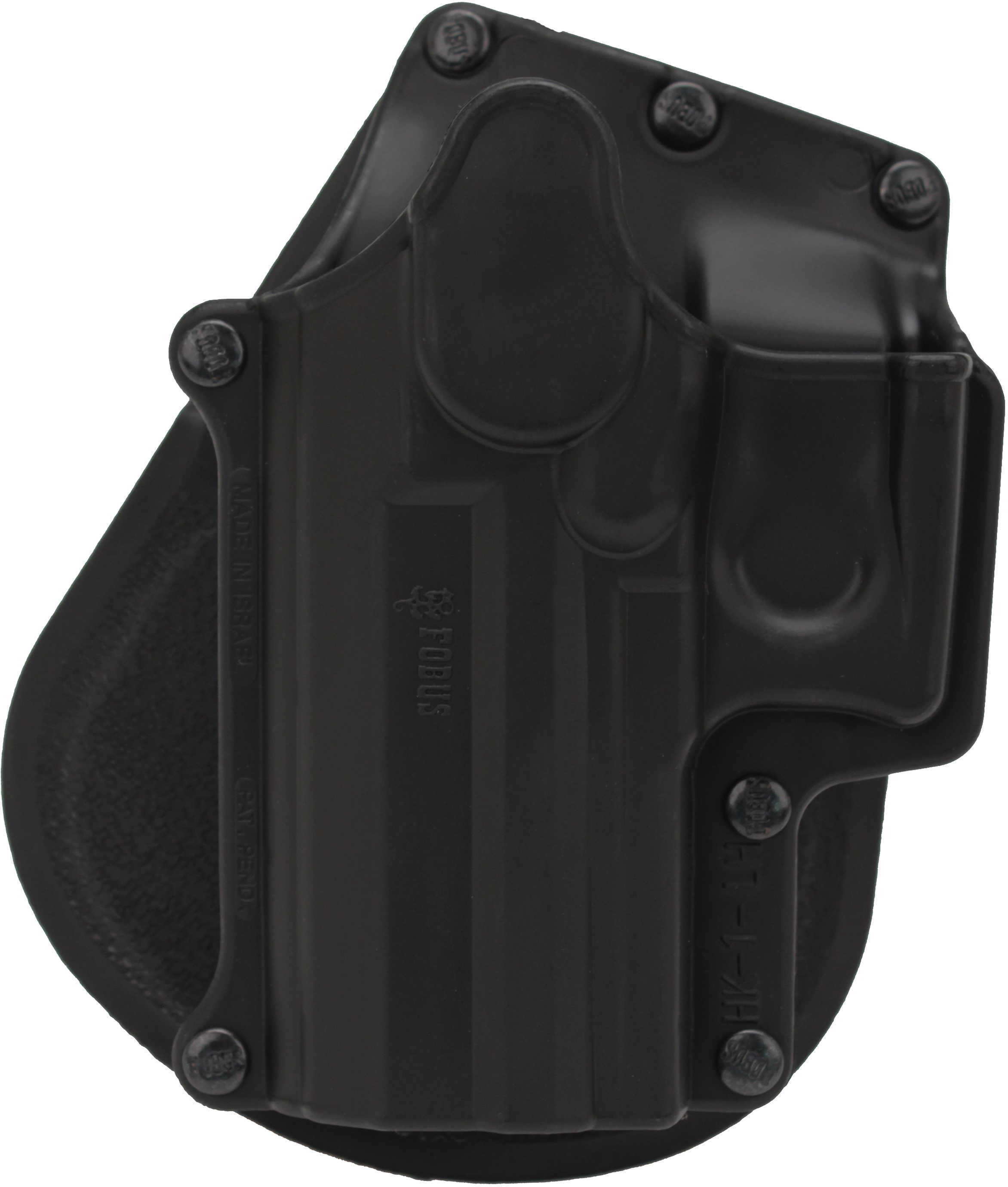 Fobus Paddle Holster Left Hand Black HK USP Full/Compact 9/40/45, S&W Sigma, Ruger SR9 HK1LH