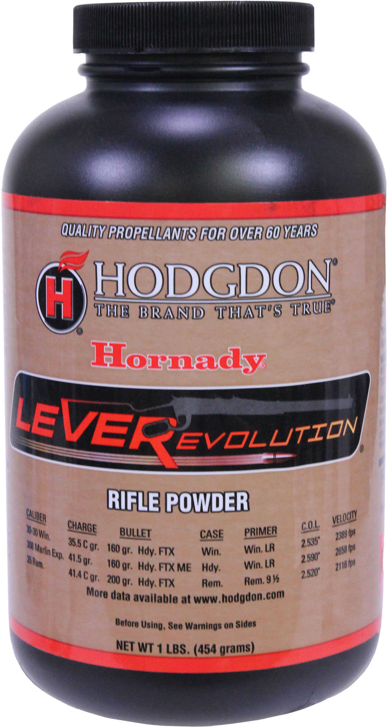 Hodgdon Powder Leverevolution 1Lb