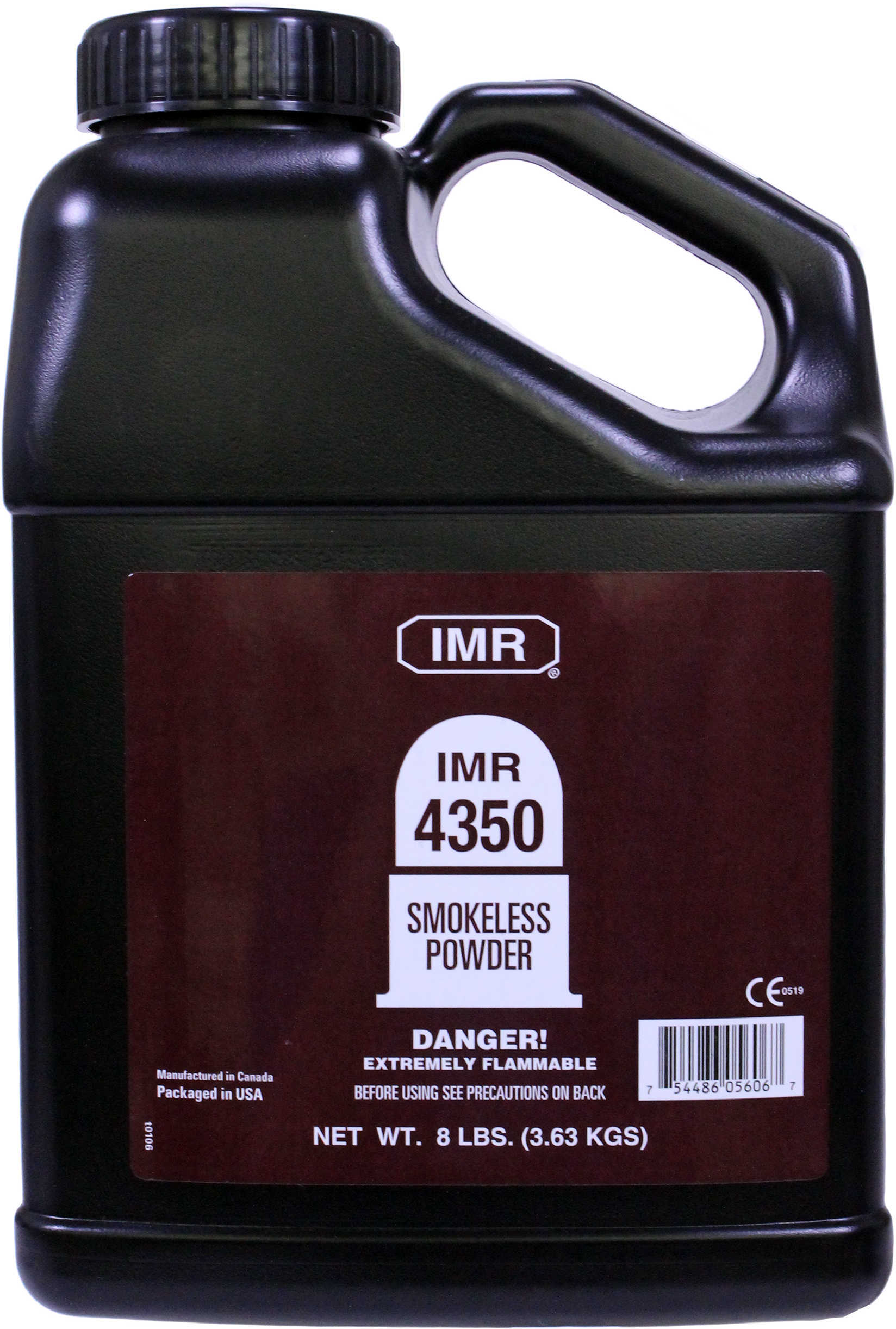 IMR 4350 Smokeless Powder 8 Lbs.