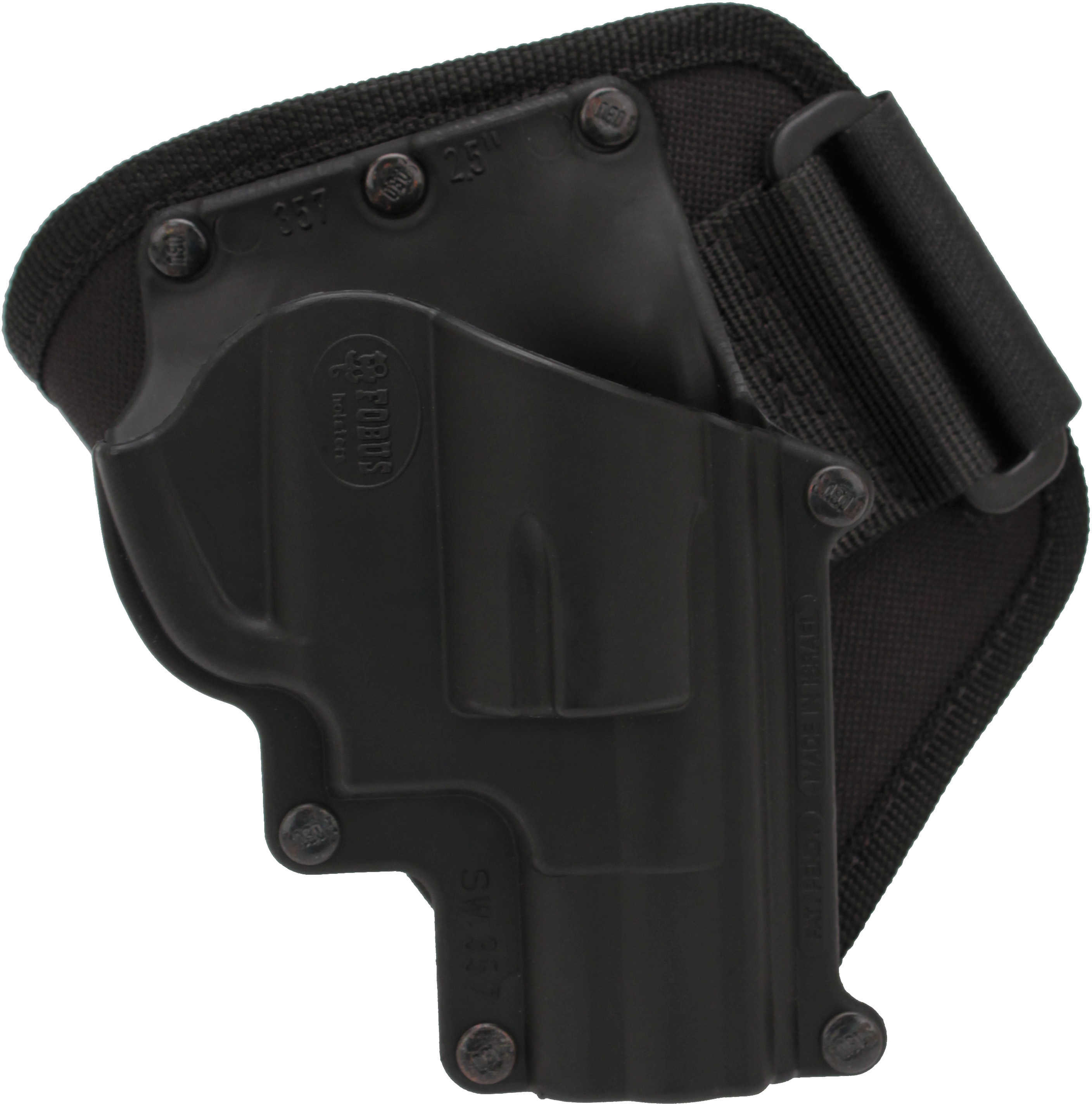 Fobus Non-Shrouded Ankle Holster Black 2" J Frame J357A