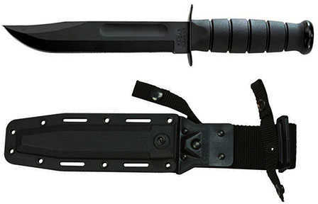 Ka-Bar Black Fighting/Utility Knife Straight Edge w/ Kydex Sheath 2-1213-0-img-1