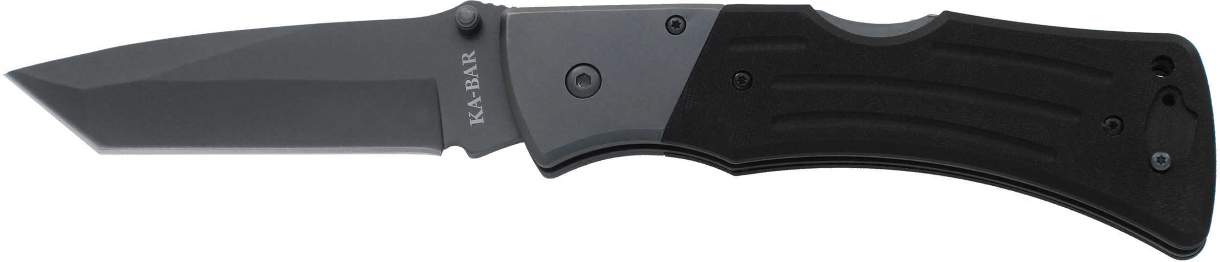 Ka-Bar G10 Mule Folder Tanto 4" Blade Straight Edge, Box Md: 2-3064-6