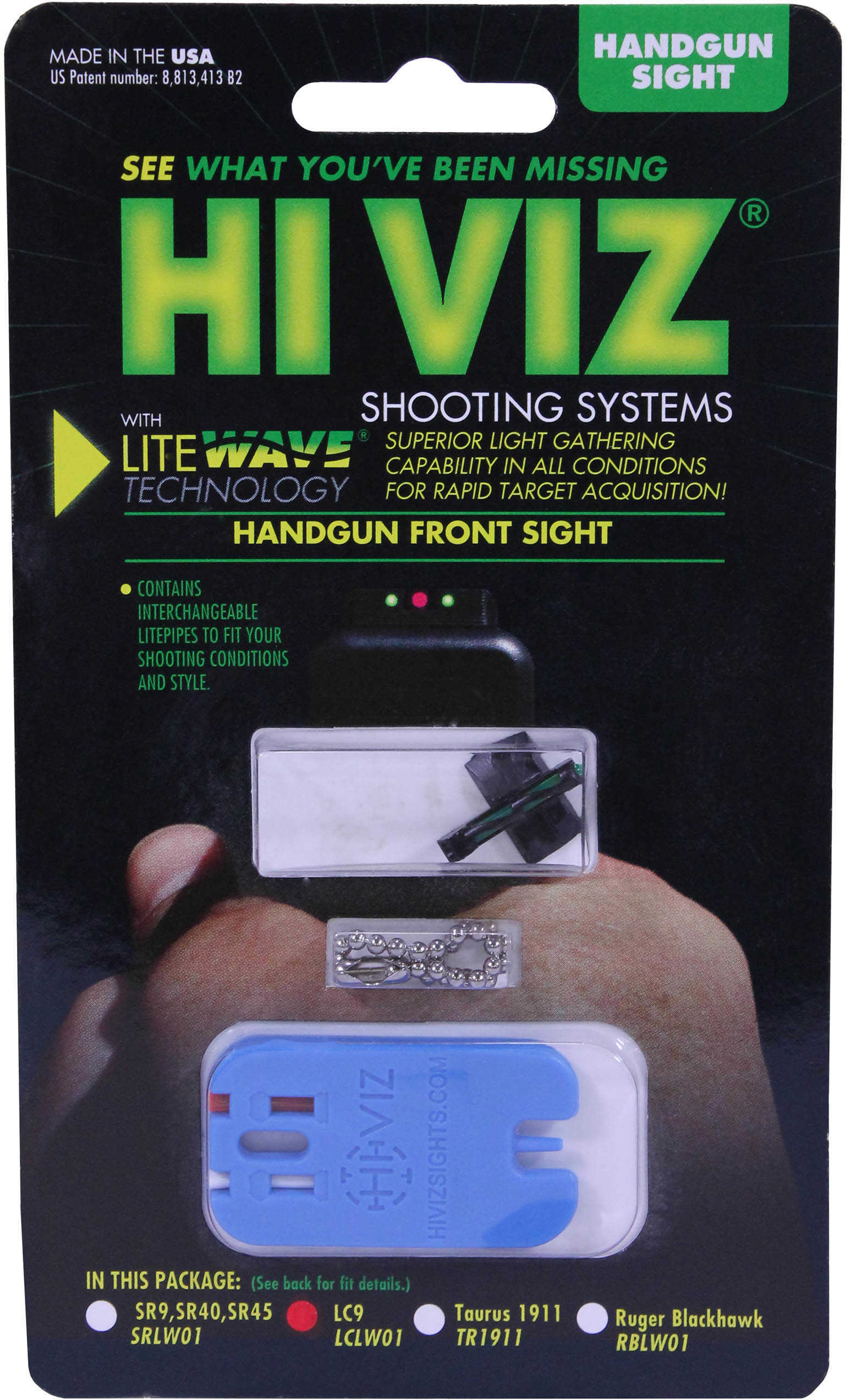 HiViz Sight Systems Litewave Front Ruger LC9/LC380 Md: LCLW01