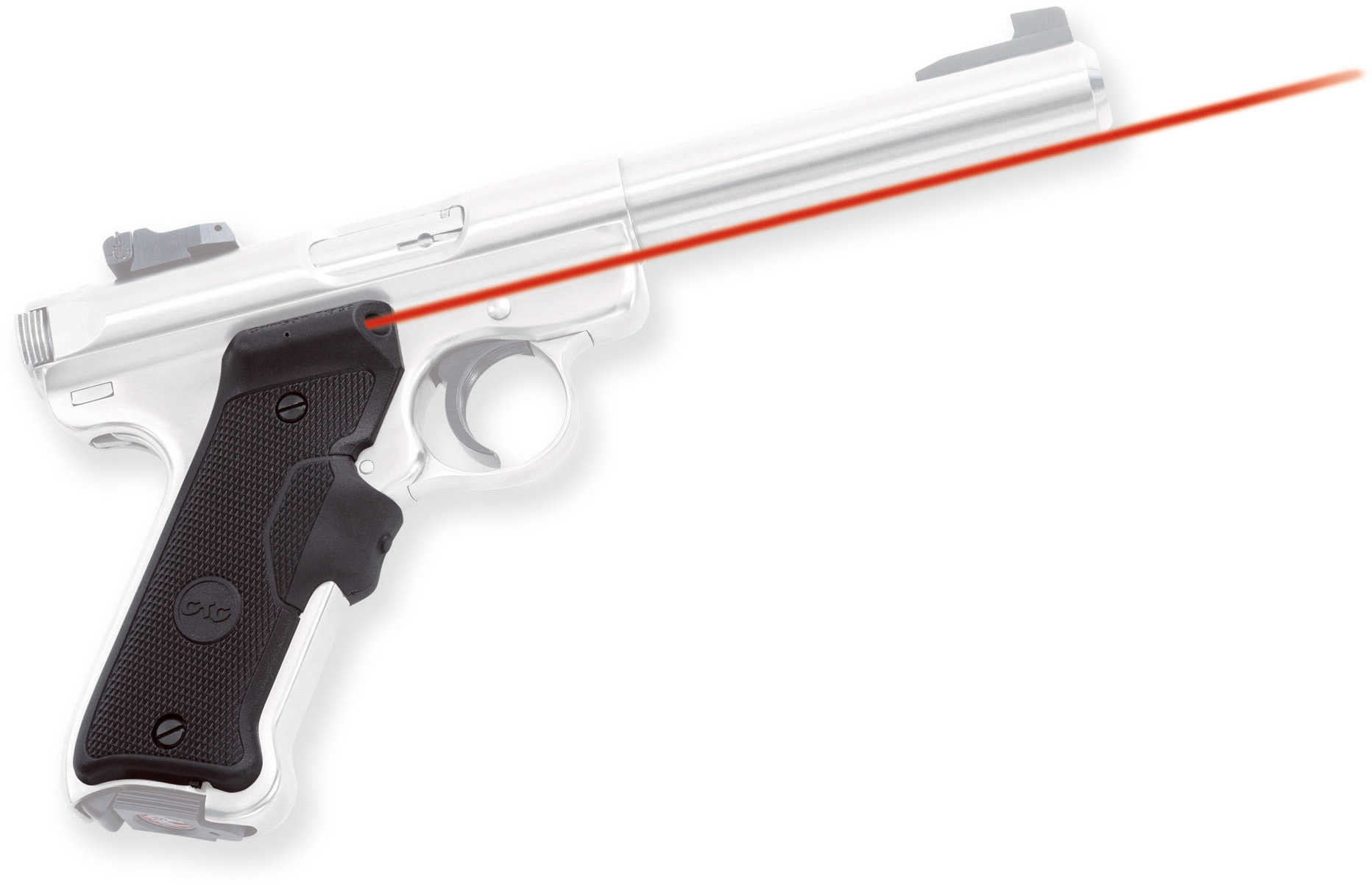 Crimson Trace CTC Laser LASERGRIP Red Ruger Mark II/Mark III