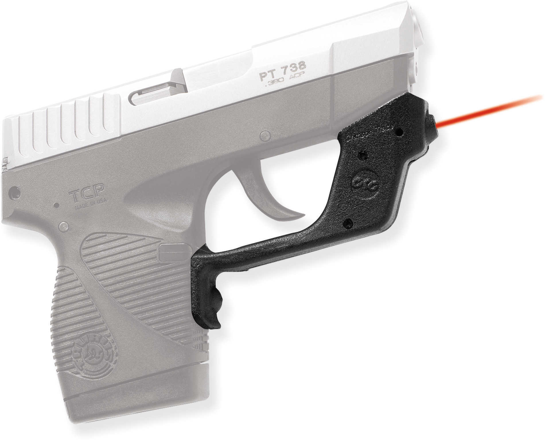 Crimson Trace Taurus TCP, Polymer Laserguard Overmold, Front Activation LG-407