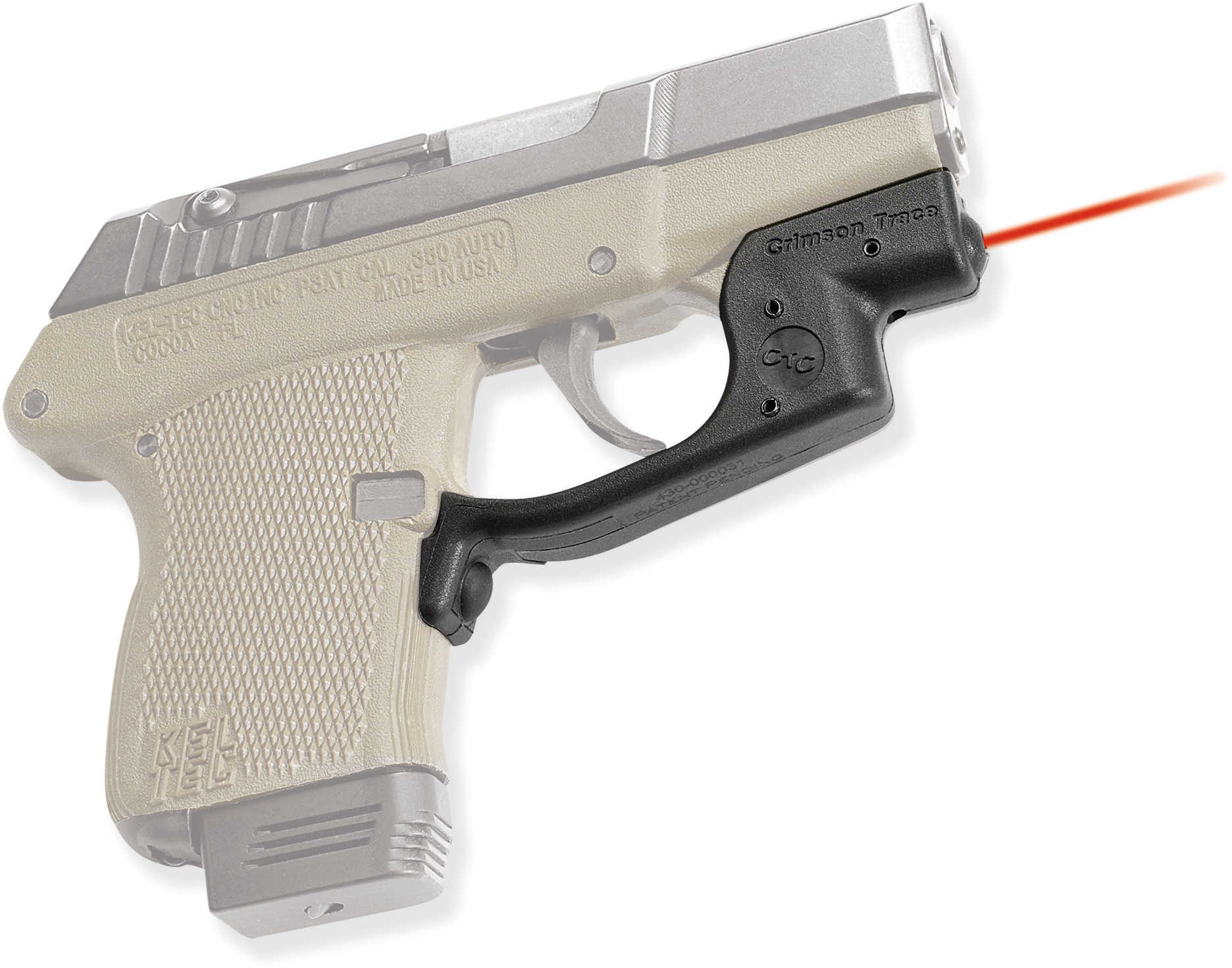 Crimson Trace CTC Laser Laserguard Red KELTEC P3AT/P32