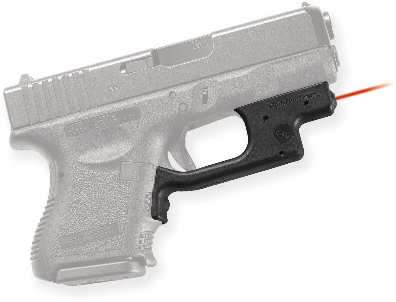 Crimson Trace Corporation Laserguard for Glock 19/26/36 Black Front Activated Lg-436