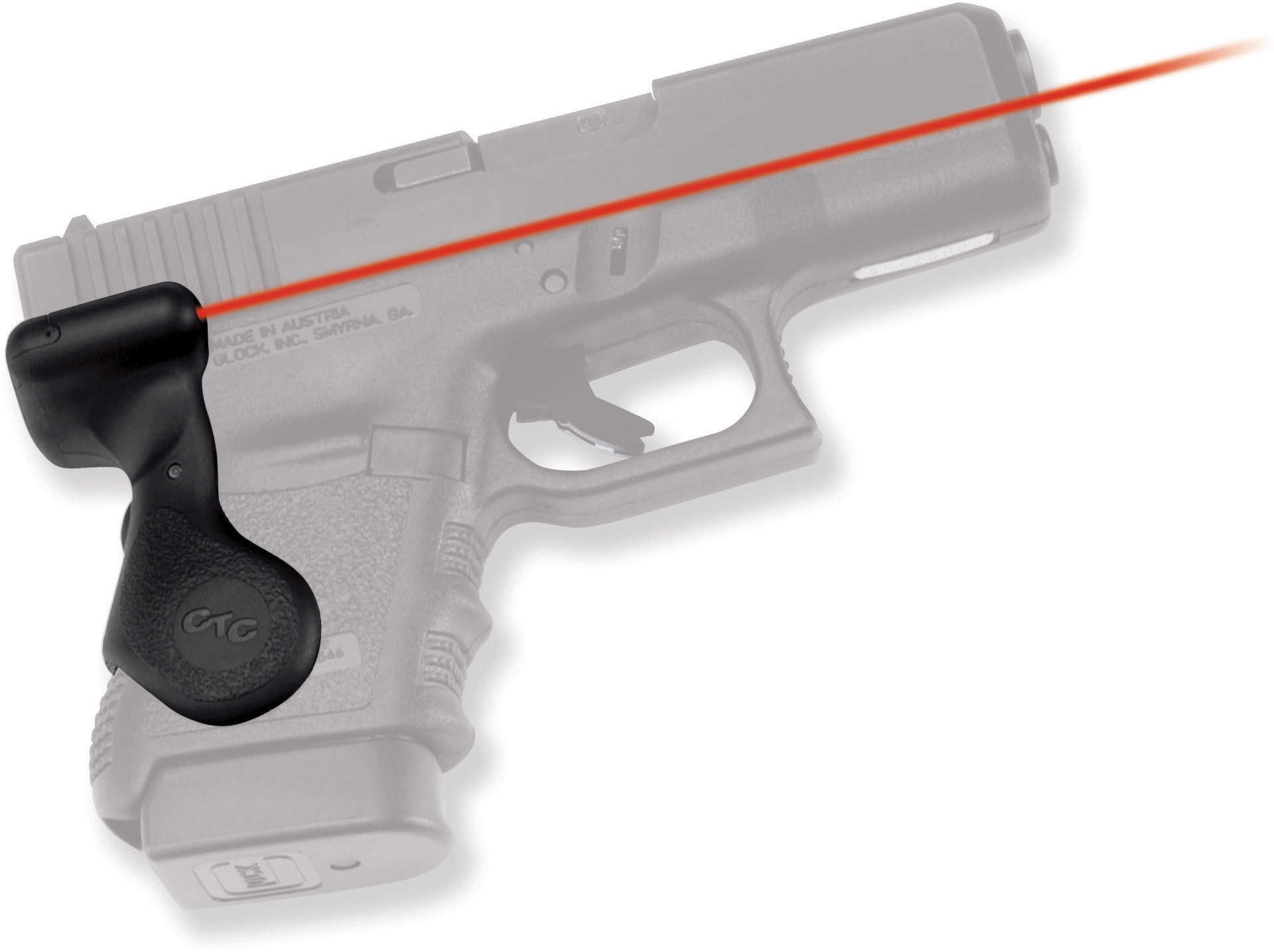 Crimson Trace Corporation Hi-Brite LaserGrip Fits Glock 29/30 User Installed LG-629