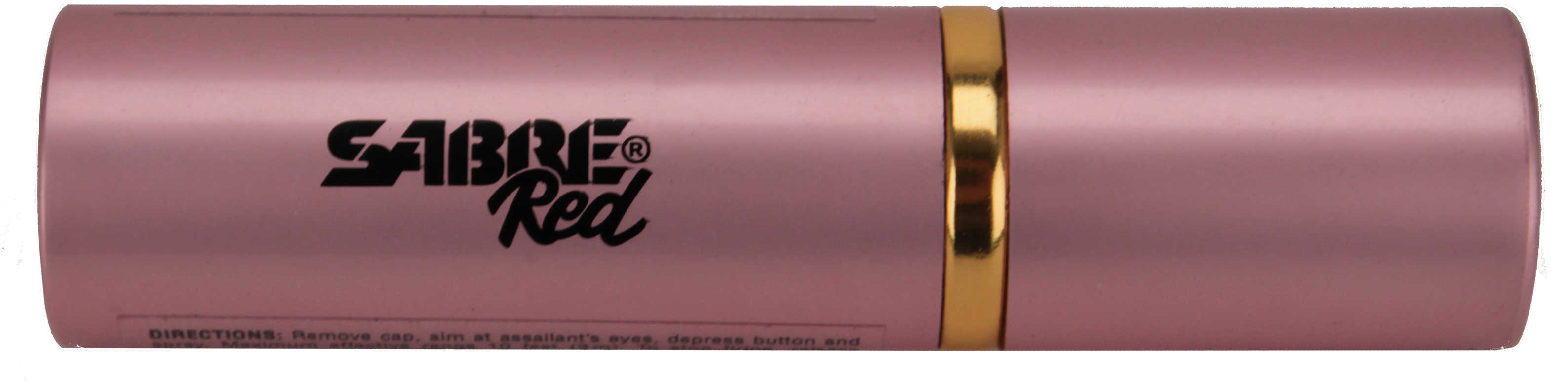 Sabre Red USA Pepper Spray Lip Stick Unit Pink .75 Oz