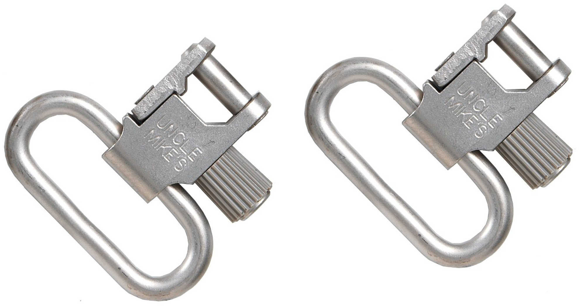 Uncle Mikes Swivels QD SS BL 1" Nickel Plated 10932