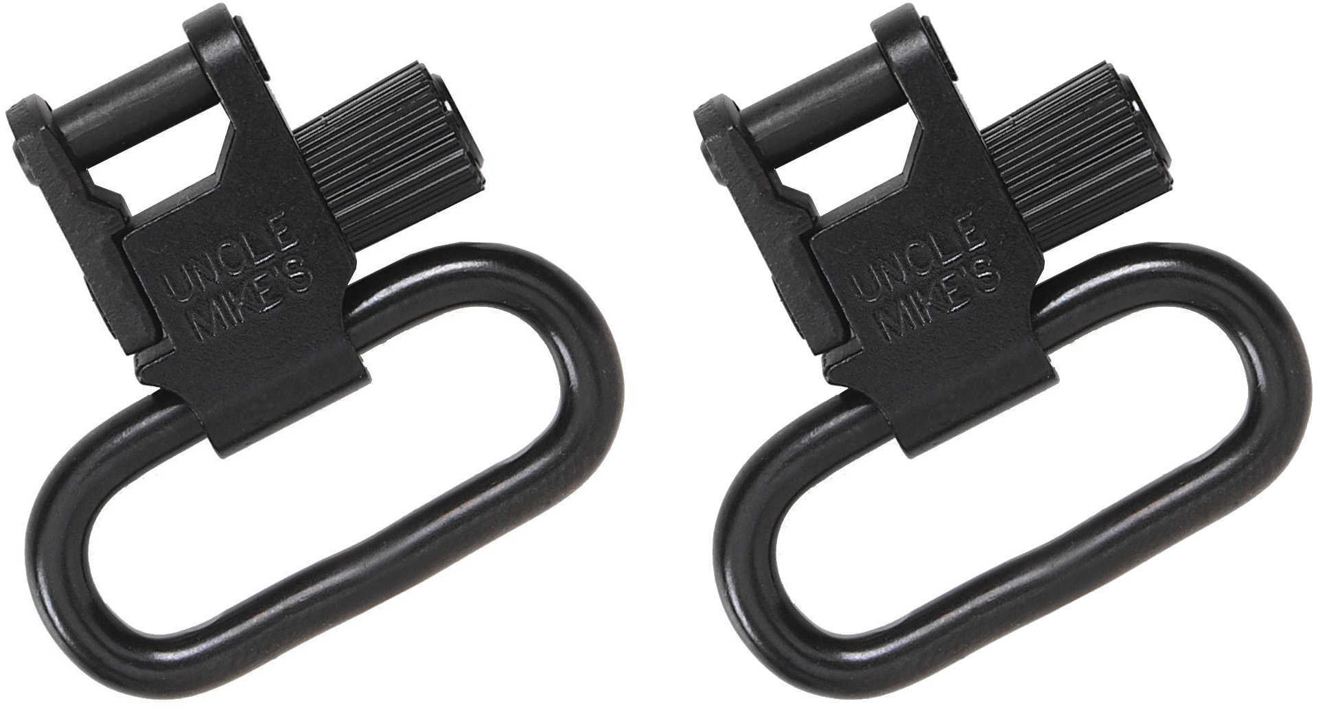 Uncle Mikes Swivels QD SS BL 1" Black 14032