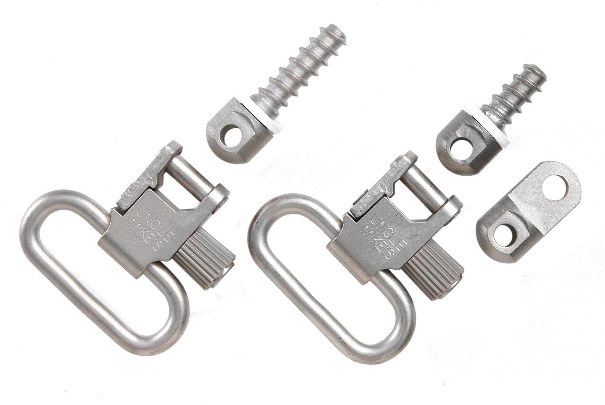 Uncle Mikes MICHAELS Swivel Set For Ruger 10/22, #3 & 44 Nickel