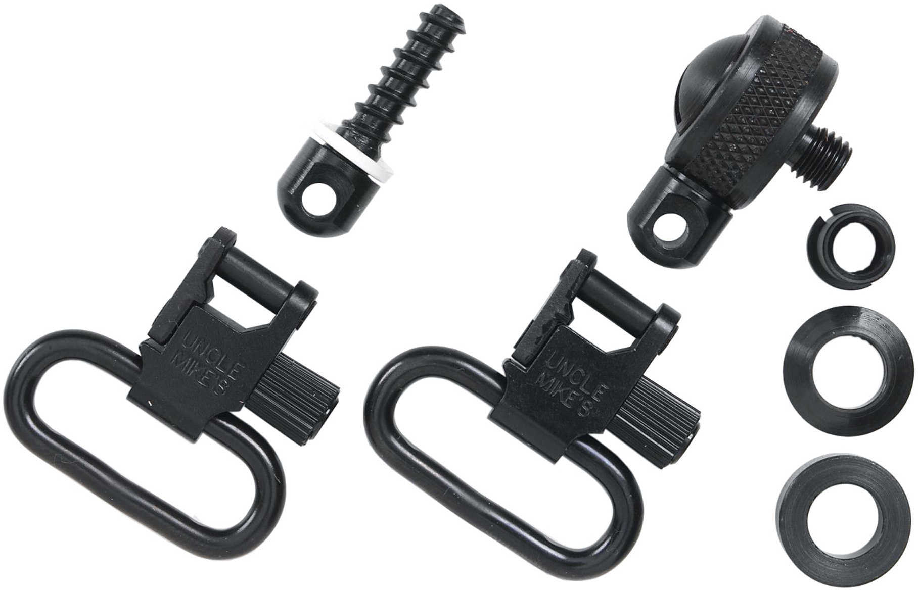 Uncle Mikes Swivels QD 115 UMC 1" Black 15612