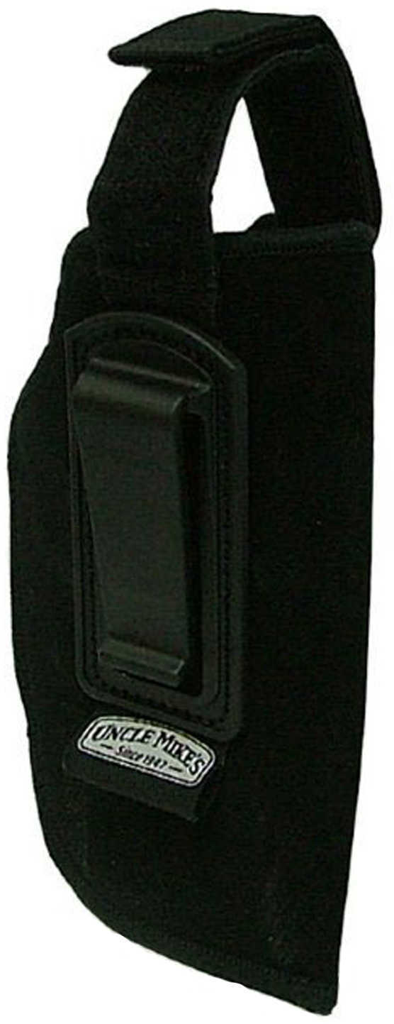 Uncle Mikes Nylon Inside the Pant Holster With Strap Size 0 Small Revolver 3" Barrel Right Hand Black 7600-1