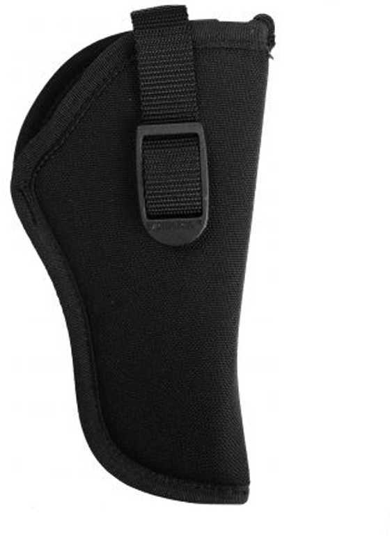Uncle Mike's Hip Holster Size 3 Fits Large Revolver With 6.5" Barrel Right Hand Black 8103-1