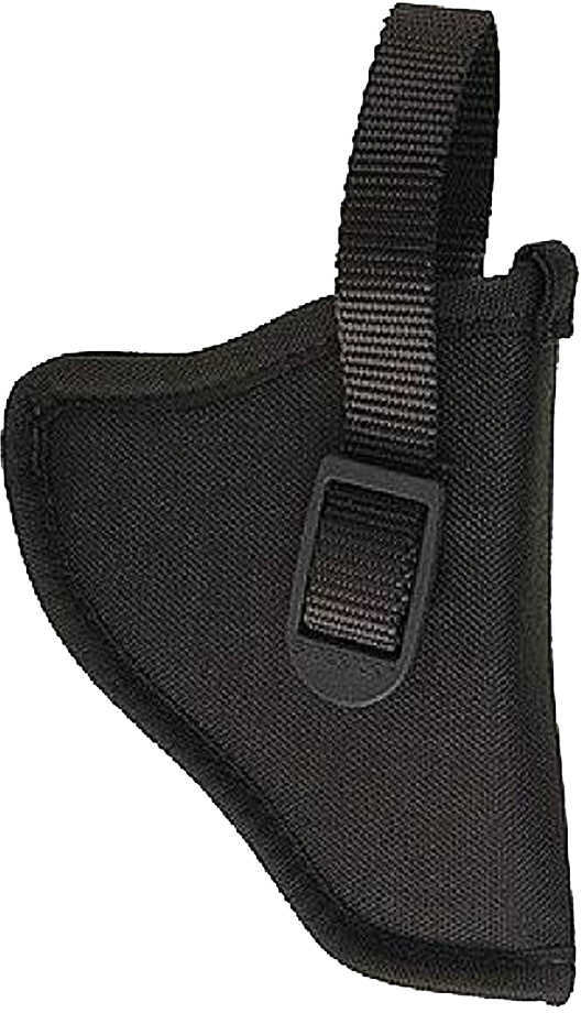 Uncle Mike's Hip Holster Size 7 Fits Large Auto With 6" Barrel Right Hand Black 8107-1