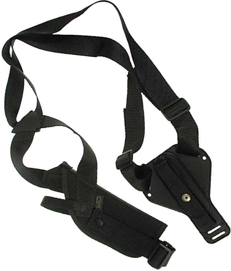 Uncle Mikes MICHAELS V-Shoulder Holster #4 RH Nylon Black