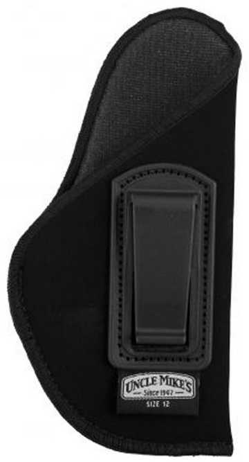 Uncle Mike's Inside-The-Pant Holster Size 12 Fits Glock 26 With 3.25" Barrel Right Hand Black 8912-1