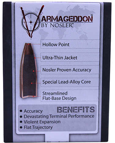 Nosler Varmageddon Bullets 17 Caliber 20 Grains FBHP/100 17205